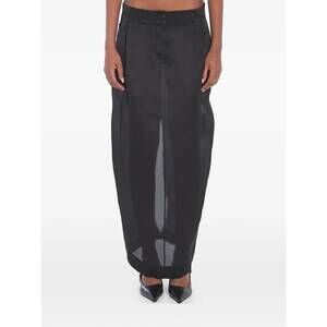 NEW KHAITE lucian skirt in black
